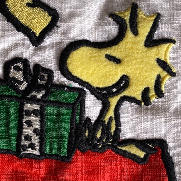 Pottery Barn Snoopy & Woodstock Holiday Gifting Peanuts Lumbar Pillow Cover 🎁 - Picture 11 of 16